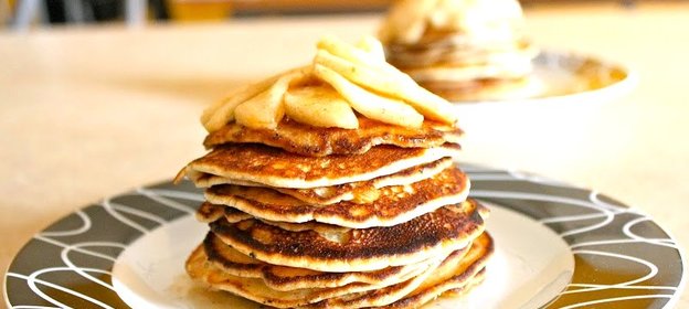 Дрожжевые оладьи на простокваше