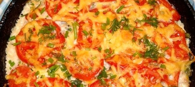 картофельная запеканка с ветчиной и сыром