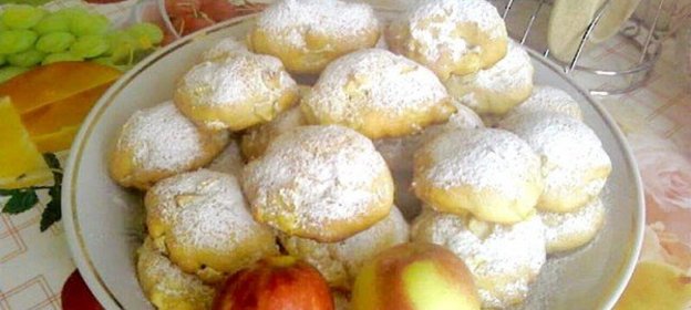 Яблочное печенье