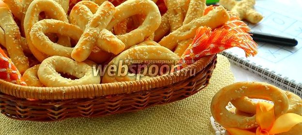 Творожное печенье «Завтрак школьника или крестики-нолики»