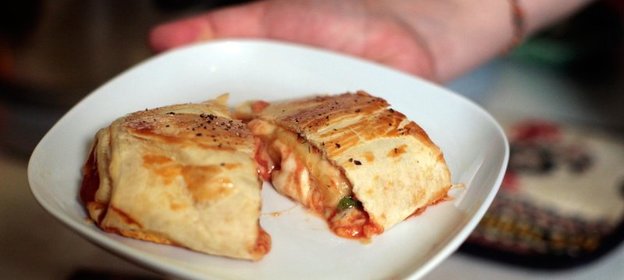 Пицца-рулет