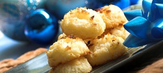 Хрустящее кокосовое печенье