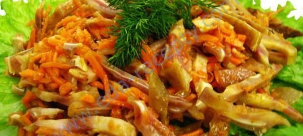 Свиные уши по-корейски