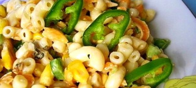 Макароны с кукурузой