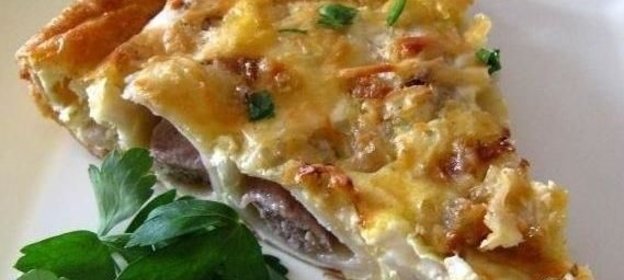 Запеканка из пельменей Ленивая жена