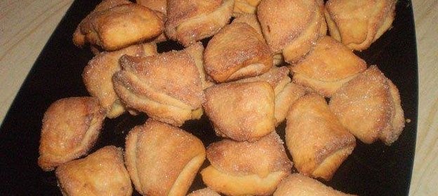 Печенье творожное на маргарине