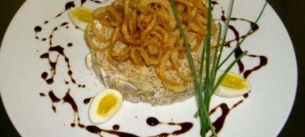 Салат «Ташкент» с барашком