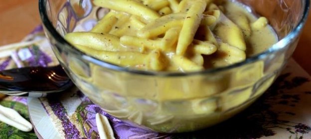 Fusilli & Шафрановый соус