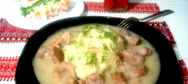 Куриные желудочки по-ворохтински