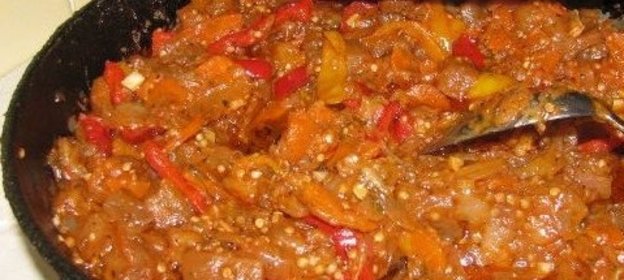 Соте из баклажанов