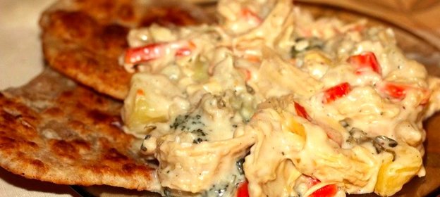 Овощи в сливочном соусе