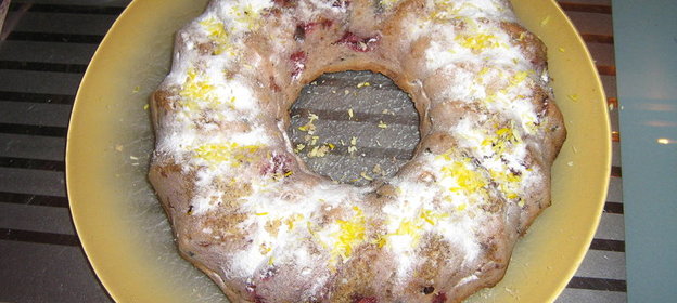 кекс постный фруктовый