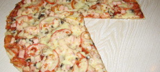 Пицца за 15 мин. в микроволновой печи
