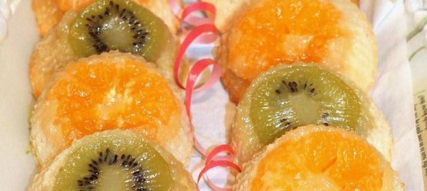 Мандариновые кексы на скорую руку