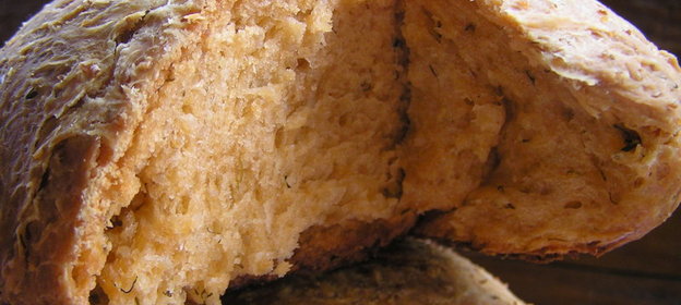 Томатно- укропный хлеб