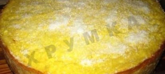 Запеканка кукурузно-творожная