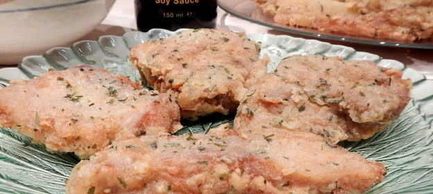 Рыба в соевом маринаде с хрустящей корочкой