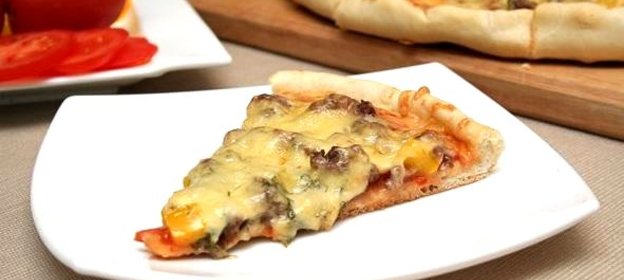 Пицца с фаршем