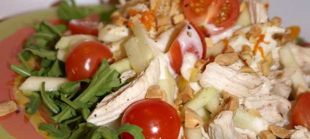 Трёхцветная запеканкаСветофор