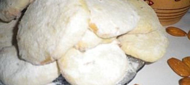 Печенье с лаймом и миндалем