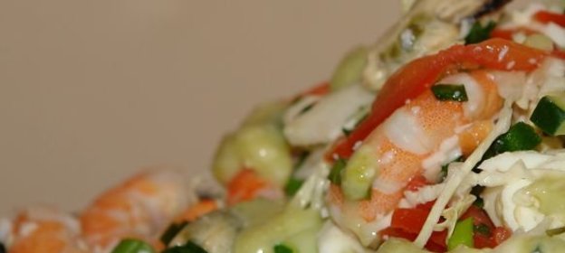 Салат Морской бриз