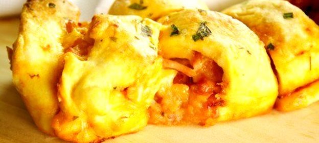 Батон фаршированный