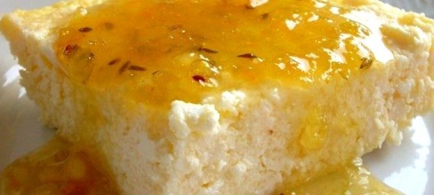 Запеканка из творога в микроволновке