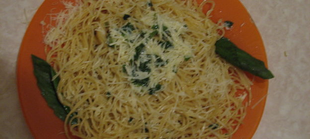 Лимонная паста