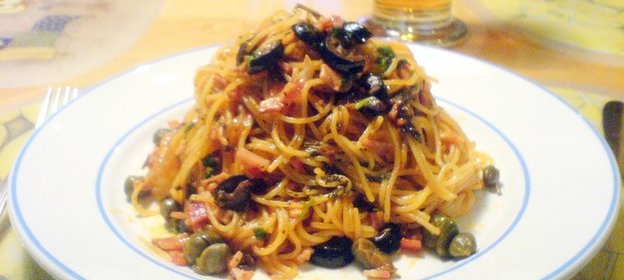 Паста (спагетти, спагеттини) без варки