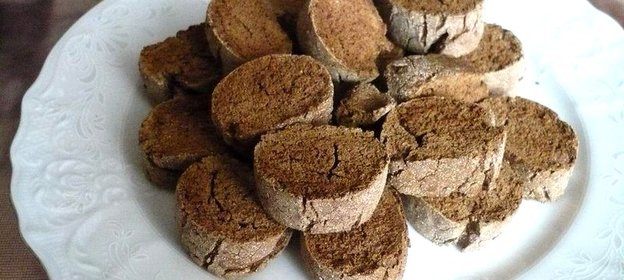 Ржаные шоколадные бискотти