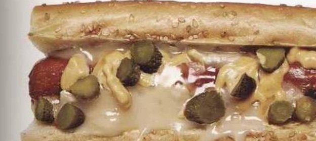 Хот-дог в багете