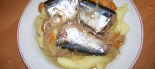 Морская рыба в масляно-уксусном соусе