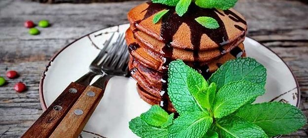 Шоколадные панкейки