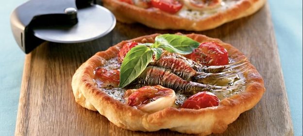 Пицца фритта наполитана с креветками