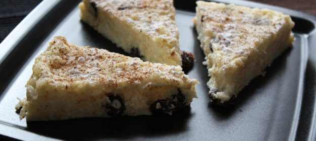 Творожно-рисовая запеканка