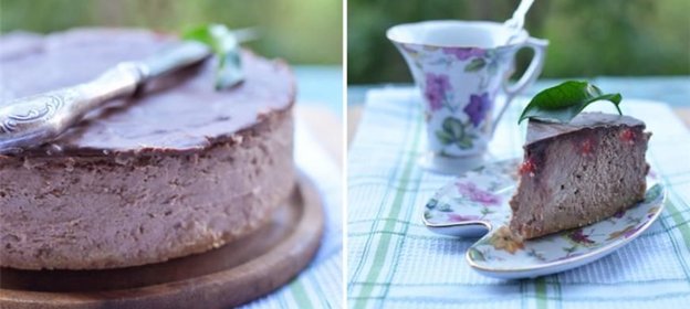 Чизкейк «Чернослив в шоколаде»