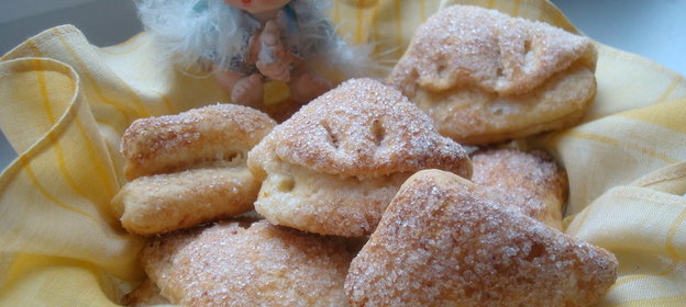 Печенье творожно-банановое Поцелуйчики