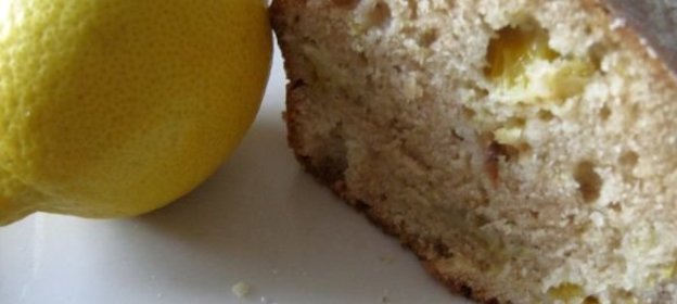 Кекс лимонный с корицей