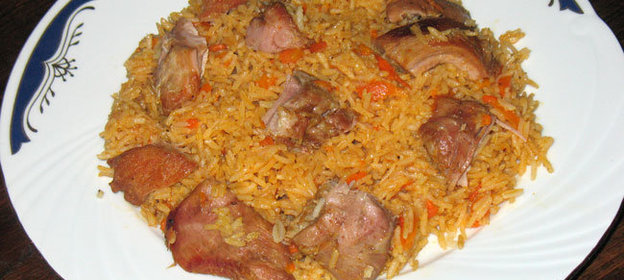 спагетти с кальмарами (один из вариантов)