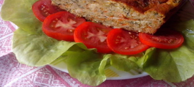 Запеканка из кабачков