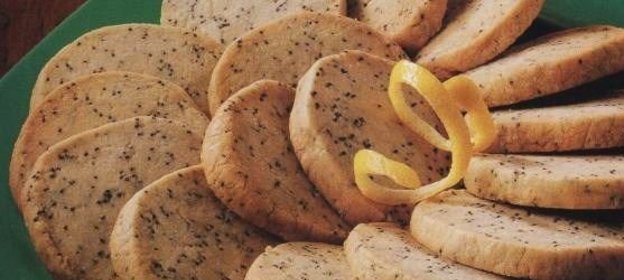 Лимонное печенье с маком