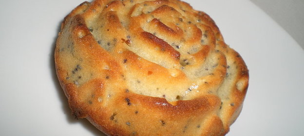 Сдобные кексики с маком