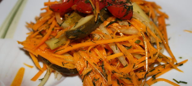 салат из тыквы