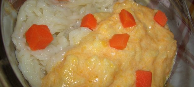 Домашняя лапша с овощами (с 1 года)