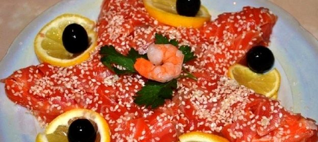 Салат Морская звезда