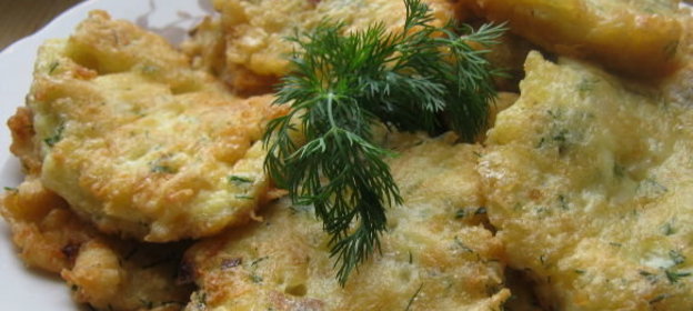 Оладьи из рыбного филе