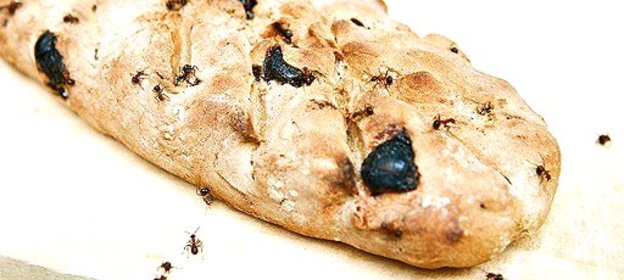 Пшенично-ржаной хлеб с изюмом и тмином