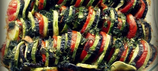 Классический рататуй в духовке