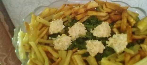 Салат «Гнездо»