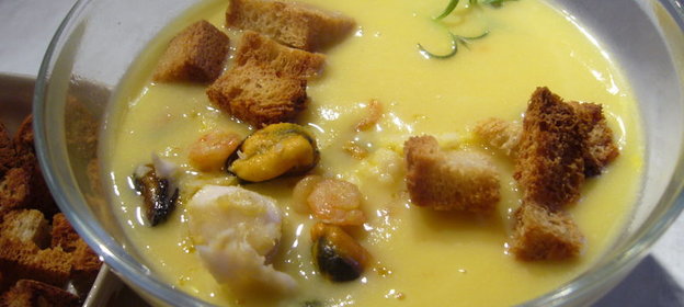 Суп-пюре „Морские мотивы